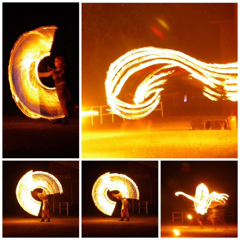 Freya Profi Feuershows, LED-Shows &amp; Pyroshows in Thüringen