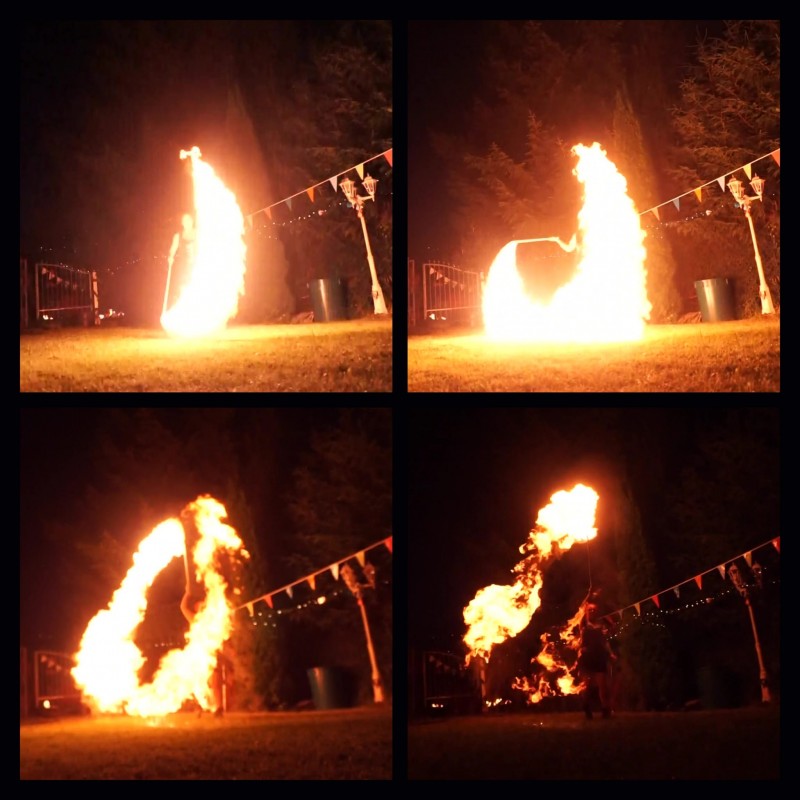 Freya Profi Feuershows, LED-Shows &amp; Pyroshows in Thüringen – 2