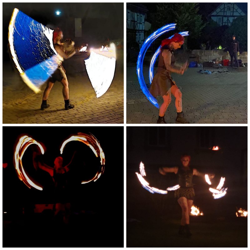 Freya Profi Feuershows, LED-Shows &amp; Pyroshows in Thüringen – 4