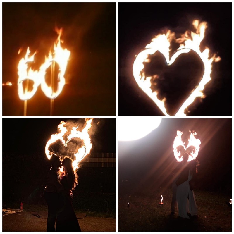 Freya Profi Feuershows, LED-Shows &amp; Pyroshows in Thüringen – Thumbnail 6