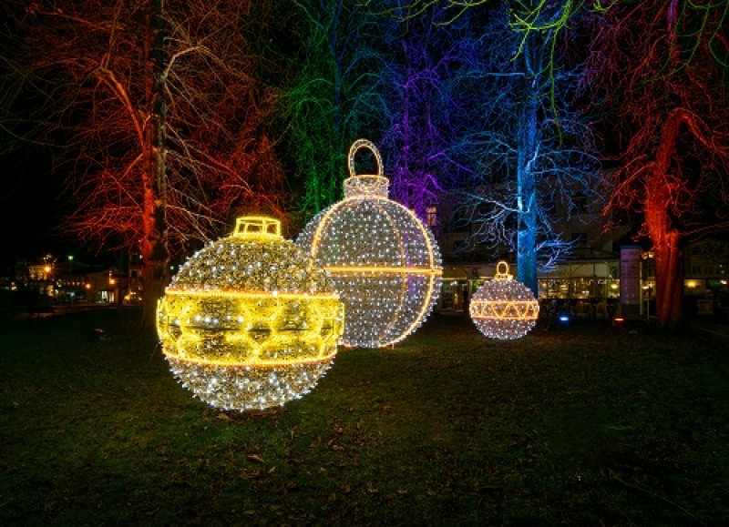 Weihnachtsbaumkugeln - Kugeln beleuchtet XXL – 3