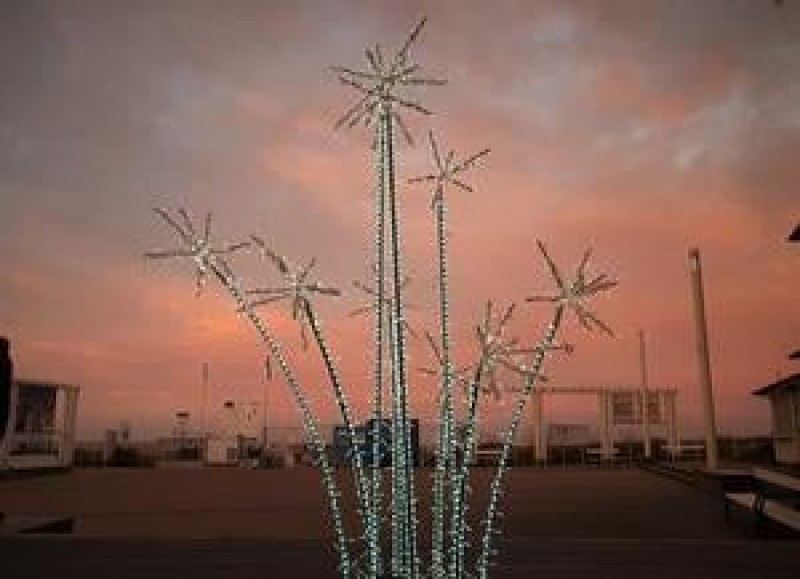 Feuerwerk Licht Dekoration3,8m - Licht Illumination - Licht Skulptur Weihnachts, Silvesterdekoration – 2