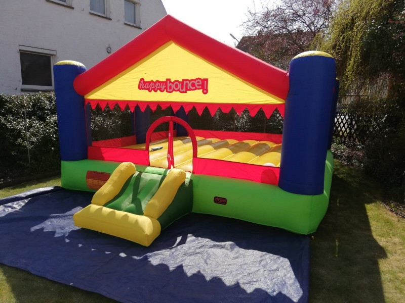  Hüpfburg | Springburg | Luftburg “Big House” | 4 x 5 m  Hüpffläche| Nur für Privat – 2