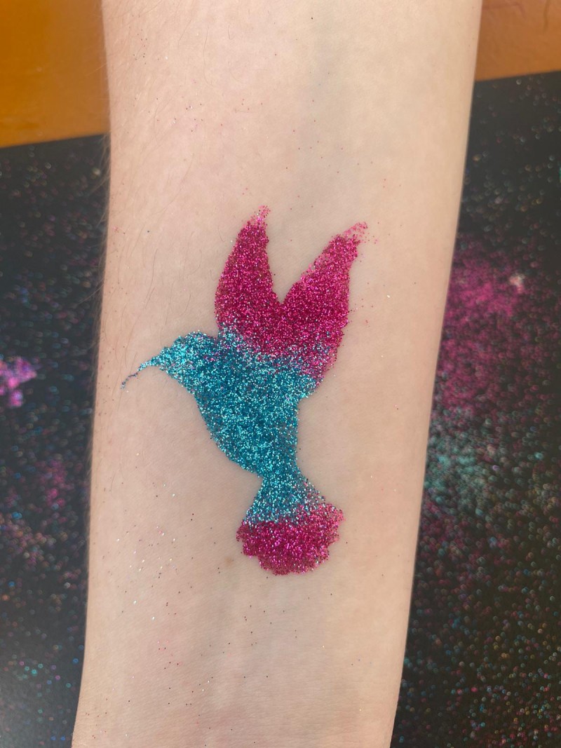 Glitzertattoos | Glitzer Tattoos | Color Tattoos | Station für Firmen- und Privatveranstaltungen – Thumbnail 6