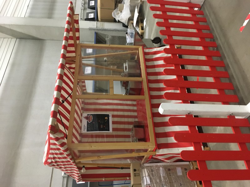 Öko Marktstand rot-weiß – 4