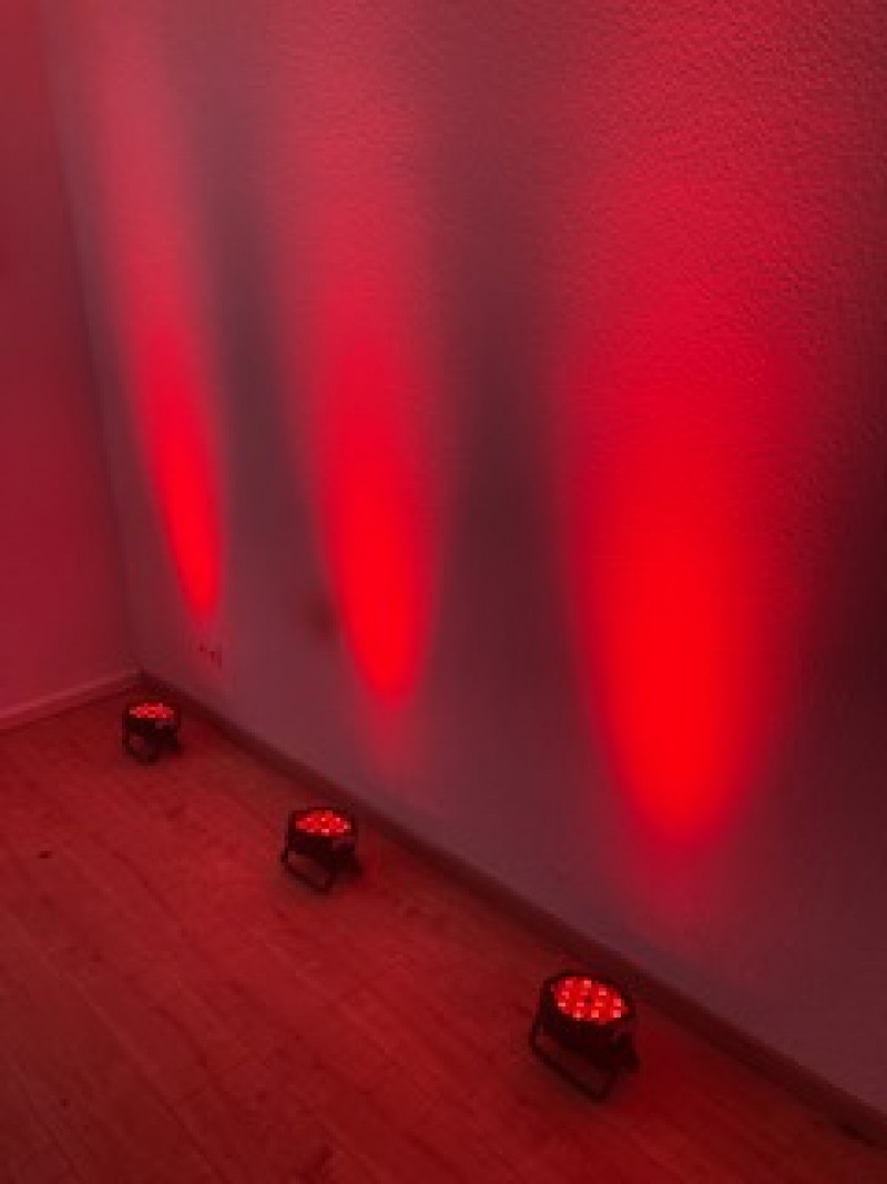 Partybeleuchtung, Spotlights, zu vermieten
