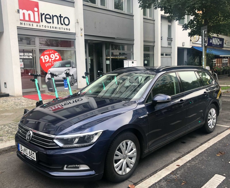 VW Passat / Opel Insignia Kombi ab 85,-€ /Tag in Berlin am Ku-Damm mieten!