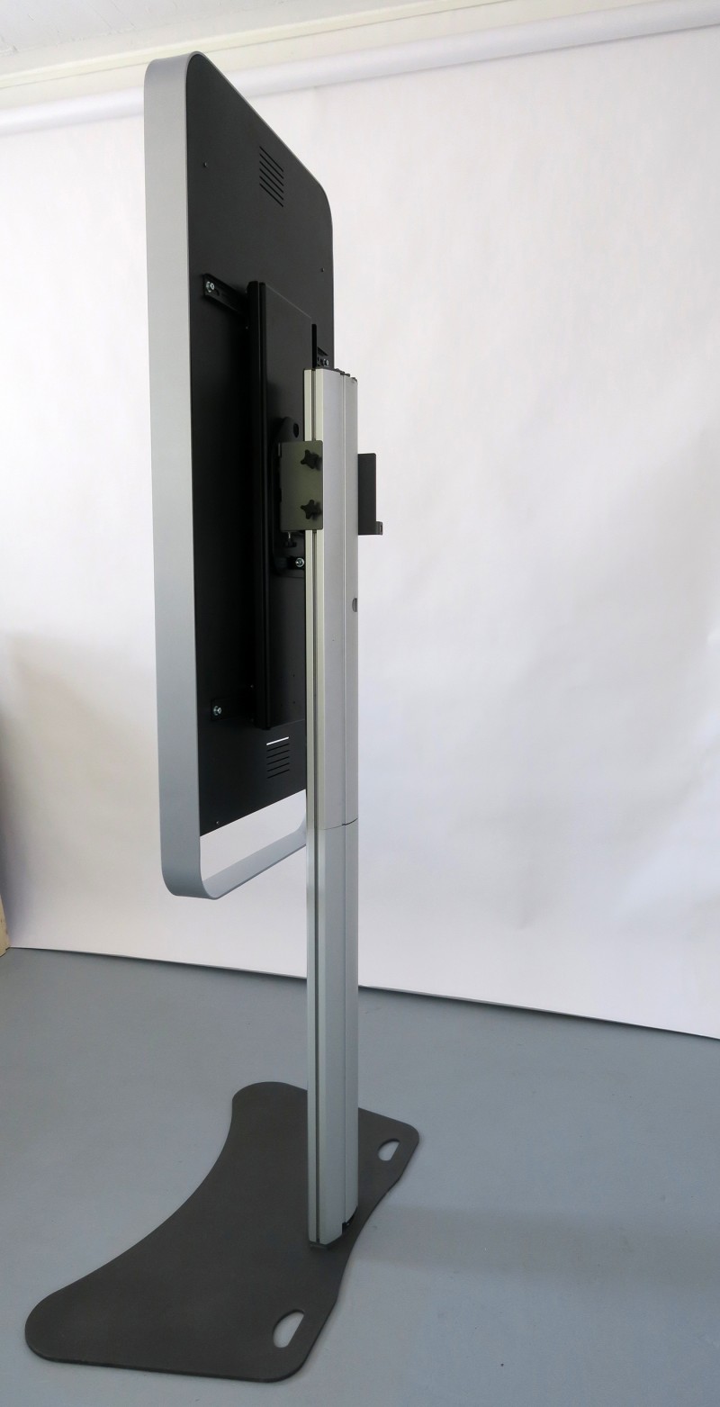 Monitorsäule 50" Touchscreen und Rotationskopf – 2