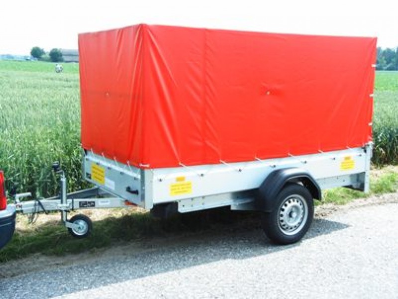 Planenanhänger 750 kg ungebremst 2510 x 1280 x 1300 = 4,18 m³ Nutzlast ca. 530 kg