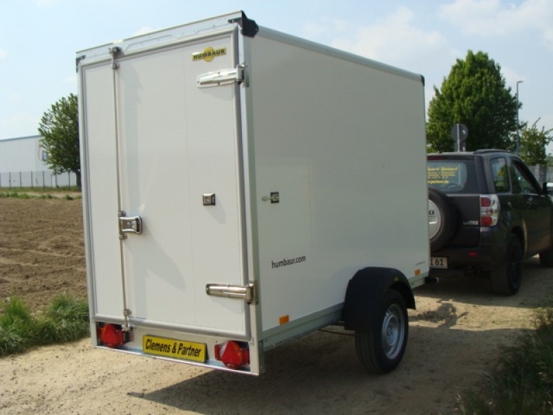 Kühlanhänger 1300 kg einachser 2515 x 1330 x 1685 mm bis plus 2°C Kühlung – 100 km/h – 3