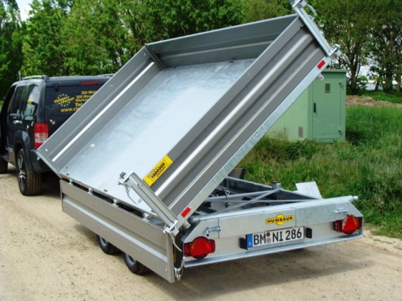 Dreiseitenkipper Kipper Hochlader 3500 kg gebremst E-Pumpe 100 km/h 3140 x 1750 x 350 = 1,92 m³ – 2
