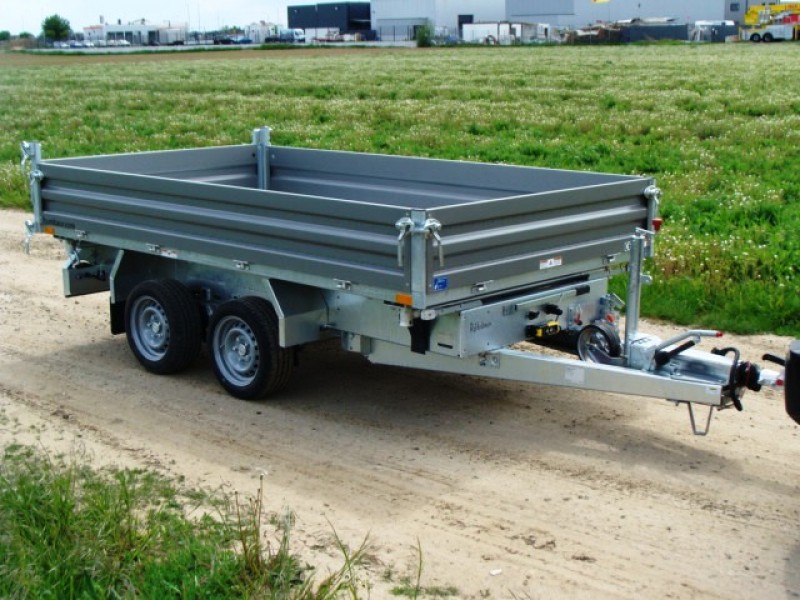 Dreiseitenkipper Kipper Hochlader 3500 kg gebremst E-Pumpe 100 km/h 3140 x 1750 x 350 = 1,92 m³ – 4