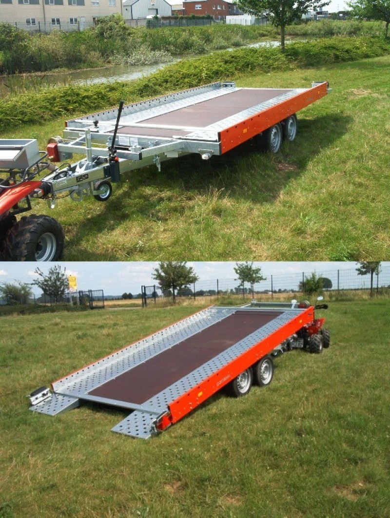 PKW Transporter Autotransporter kippbar 2500 kg gebremst 100 km/h 4010 x 2030 x 150 Nutzlast 1750 kg – 2