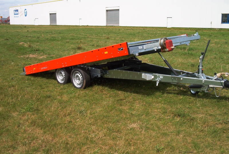 PKW Transporter Autotransporter kippbar 2500 kg gebremst 100 km/h 4010 x 2030 x 150 Nutzlast 1750 kg – 4