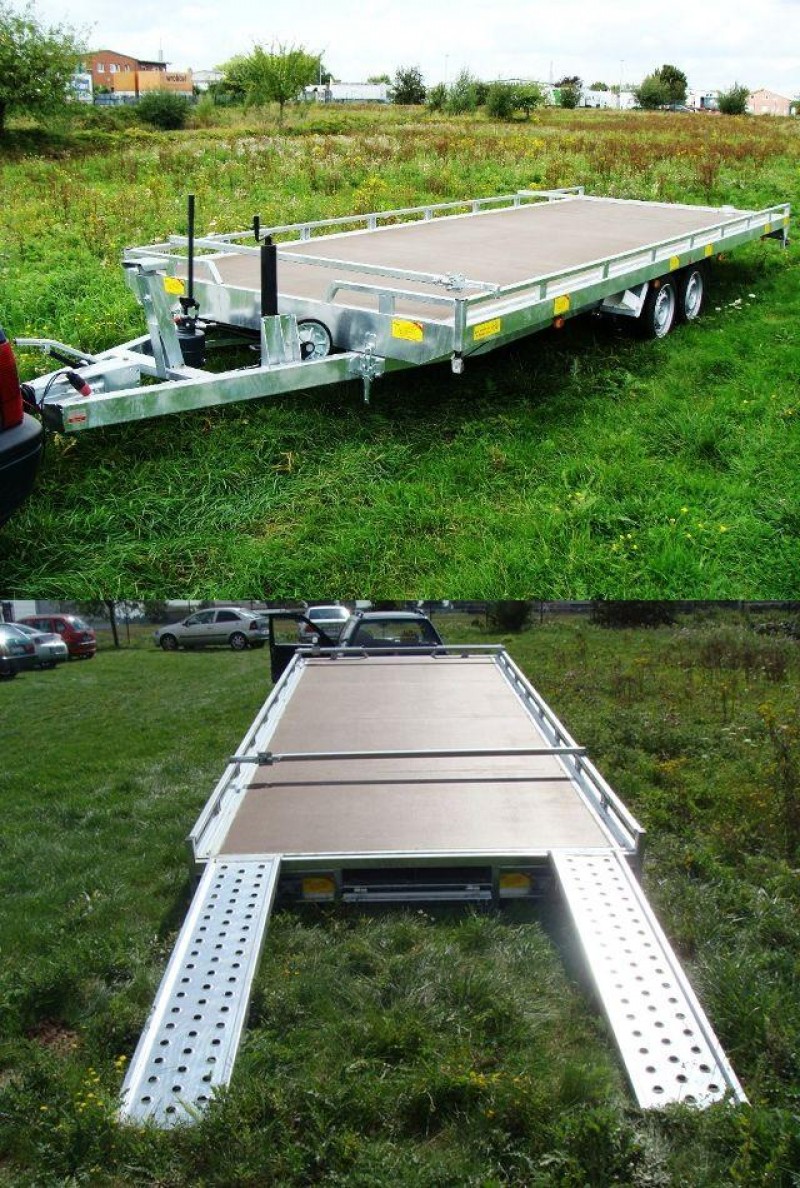 PKW Transportanhänger Autotransporter kippbar 3500 kg 100 km/h 6000 x 2160 Nutzlast ca. 2.400 kg