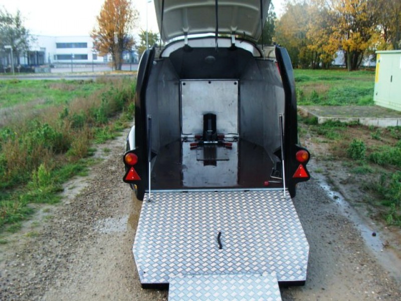 Excaliburanhänger S 1 1500 kg gebremsten tiefschwarz 100 km/h 2610 x 1400 x 1520 mm Nutzlast 1000 kg – 2