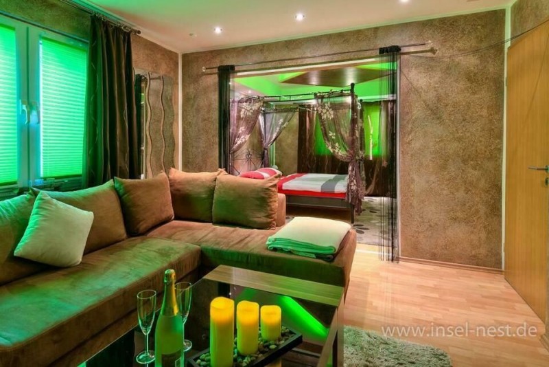 Whirlpoolsuite - Wunderland - Wellnessbereich mit Großraumwhirlpool und Wohlfühlsauna – 3