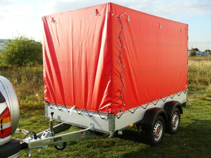 Umzugsanhänger Plananhänger 2000 kg gebremst doppelachser – 100 km/h 3010 x 1530 x 1800 = 8,29 m³ 