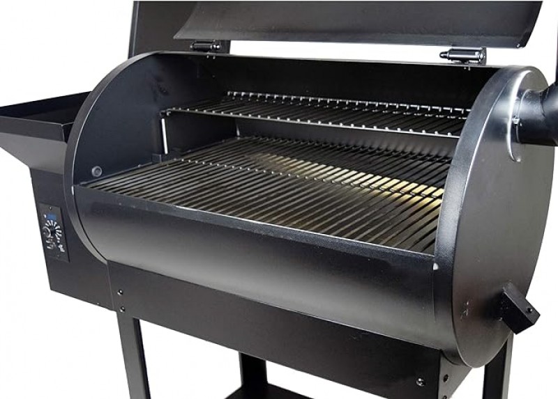 SMOKER Grill groß Grillrost 660 x 490 mm mit Deckel + Warmhalterost Pelletgrill BBQ – 3