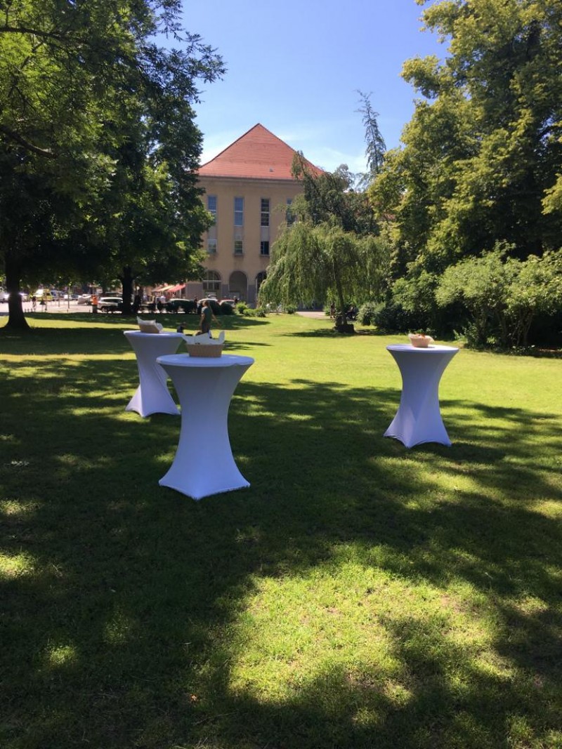 STEHTISCH MIETEN BERLIN UND NAHES UMLAND - HUSSEN NACH WUNSCH - KOSTENLOSE LIEFERUNG * – 3