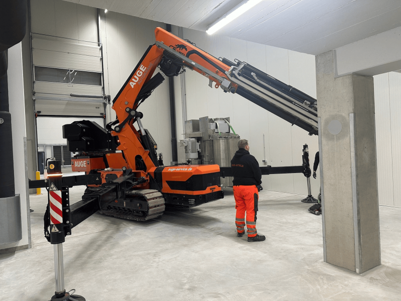 Minikran Jekko JF545 mieten bei Augé – für schwere Lasten – 3