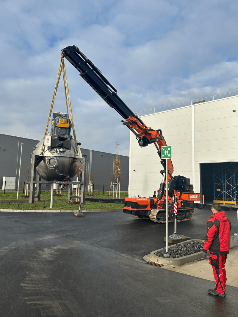 Minikran Jekko JF545 mieten bei Augé – für schwere Lasten – 4