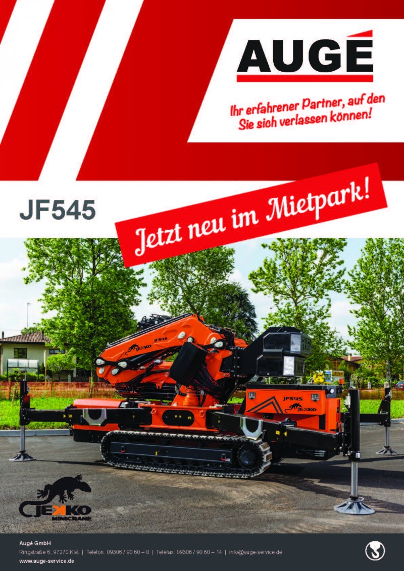 Minikran Jekko JF545 mieten bei Augé – für schwere Lasten – Thumbnail 10