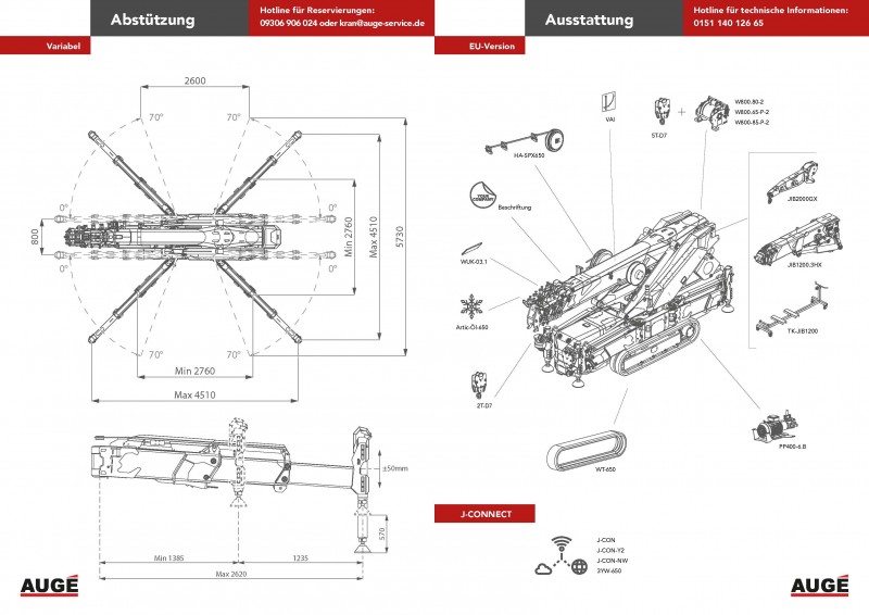 Minikran Jekko SPX650 mieten bei Augé – für schwere Lasten – Thumbnail 10