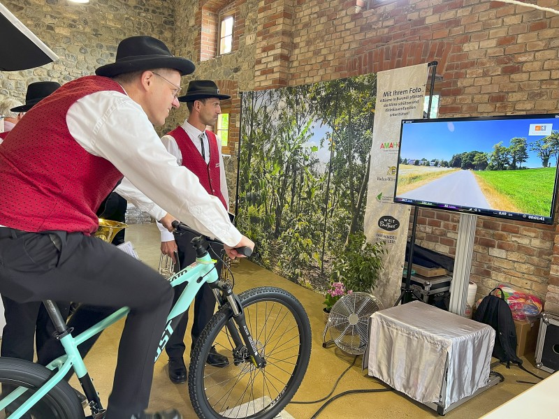 Fahrradsimulator, Velosimulator, Fahrrad-Ergometer, Rennsimulator, Bikesimulator, Goldsprint – Thumbnail 6