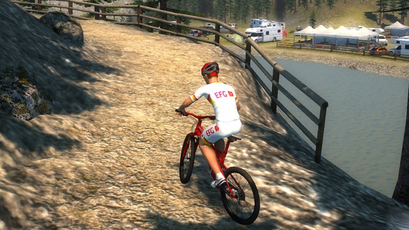 Mountainbikesimulator, Fahrradsimulator, Velosimulator, Mountainbike Simulator – Thumbnail 6