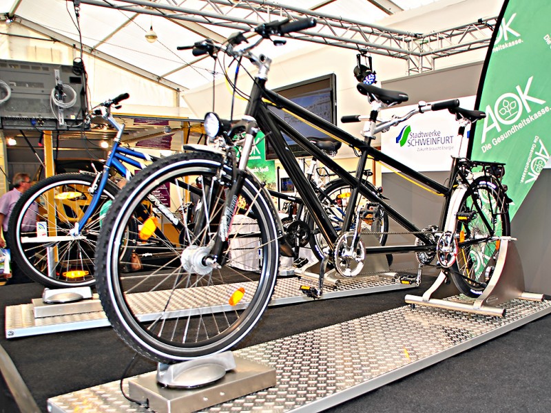 Fahrradsimulator, Velosimulator, Fahrrad-Ergometer, Rennsimulator, Bikesimulator, Goldsprint – Thumbnail 8