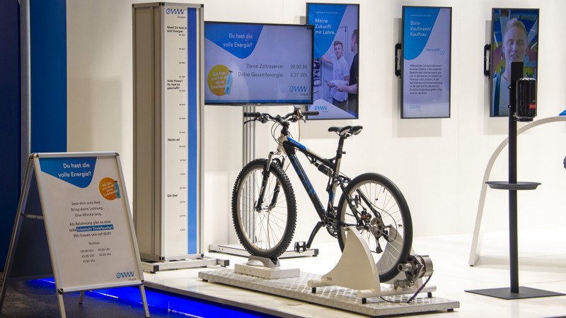 Energy Bike Physik 3 - Energiefahrrad, Energierad, Stromvelo, Generatorbike  – 2