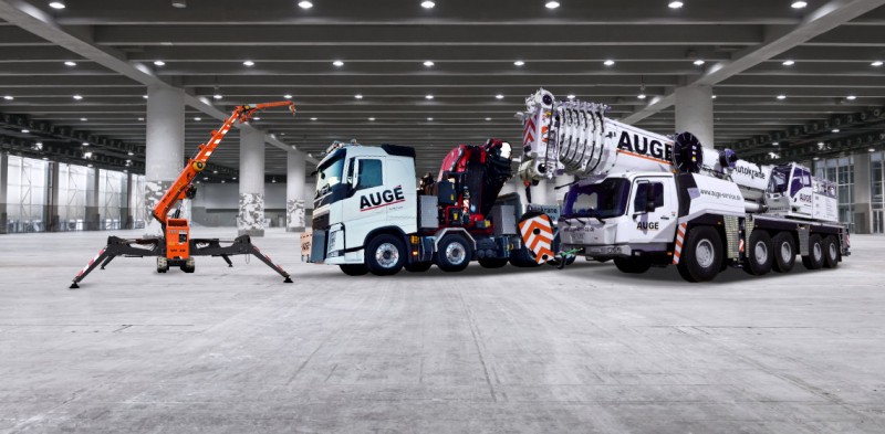 Autokran 30 bis 250 t mieten bei Augé – für schwere Lasten