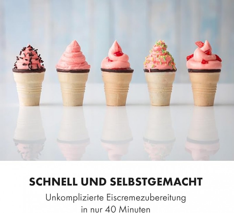 private Eismaschine Softeis Speiseeis Milcheis 900 g Softeismaschine – 4
