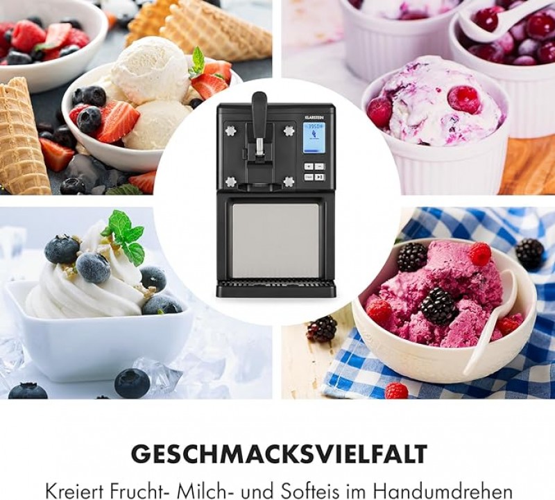 private Eismaschine Softeis Speiseeis Milcheis 900 g Softeismaschine – 5