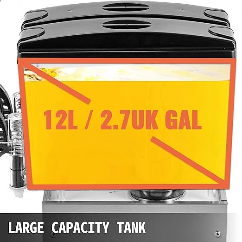 Getränkespender 3 Geschmacksrichtungen 3 x 12 l – für Ihr Gewerbe Saftspender – 4