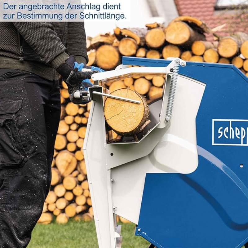 Wippkreissäge Brennholzsäge HS510 Wippsäge Kreissäge 230 V 3000 W Leistung Sägeblatt-Ø 505 mm – 2