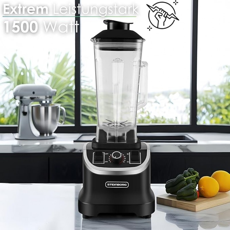 Mixer Hochleistungsmixer Profi Standmixer Universalmixer Multifunktionsmixer Profimixer Küchenmixer – 2