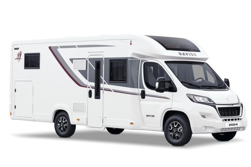 RAPiDO 666F - Komfort für höchste Urlaubsansprüche mit einzelbetten oder Queensbett ...