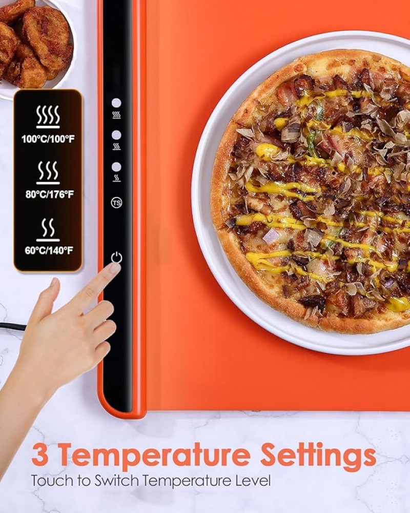 Warmhalterolle elektrisch einstellbare Temperatur faltbarem Design schnelle Aufheizung Warmhalteplat – 2