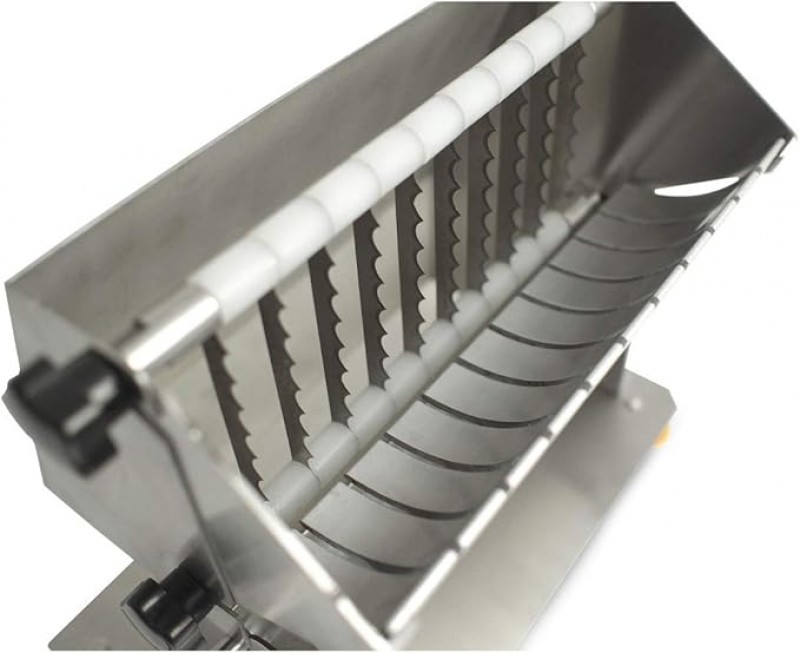 Currywurstschneider Fleischschneider manuell 10 Messer Wurstschneider Hand Currywurstschneider Silbe – 2