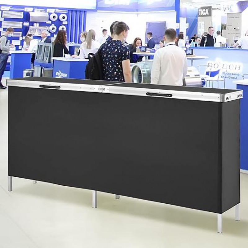 Beistelltisch mobiler Messetresen  Messestand Messetheke faltbarer Promotion Stehtisch Promotion Cou – 2