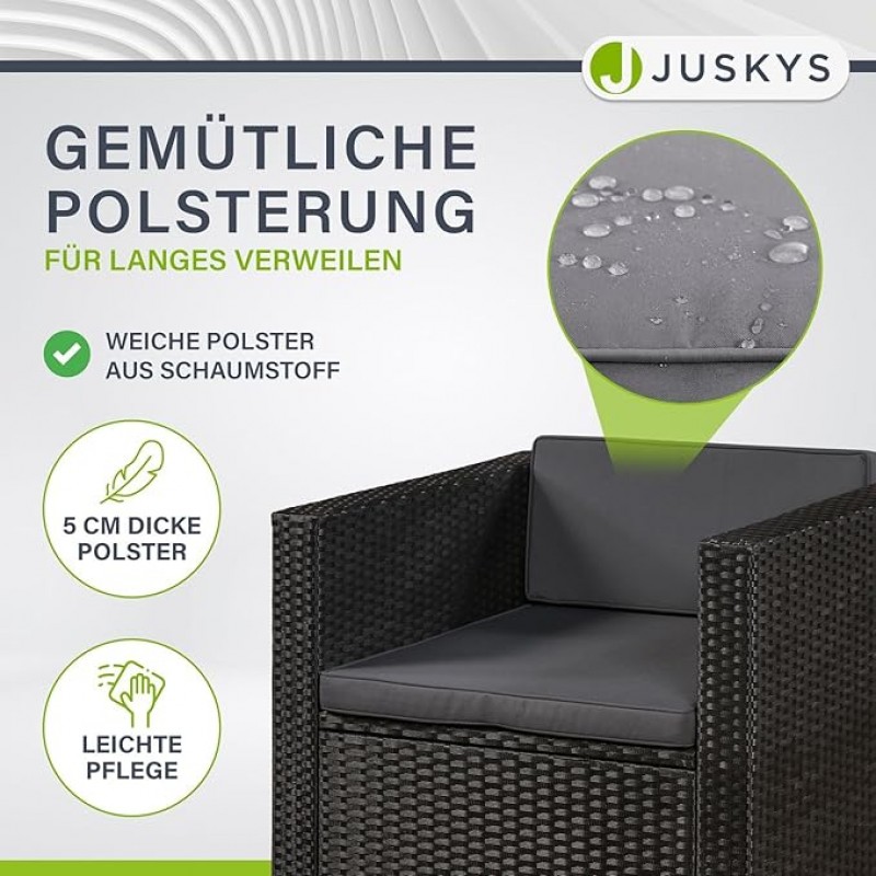 Sitzgruppe Messemöbel Polyrattan Lounge Sofa für 5 Personen Komfortecke für Ihre Kunden – 4