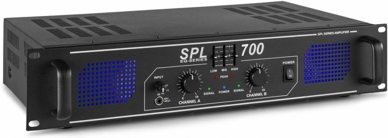 Musikanlage Mischpult DJ Lautsprecher Set Mobiles PA System Komplettset mit Verstärker Stativen und  – 4