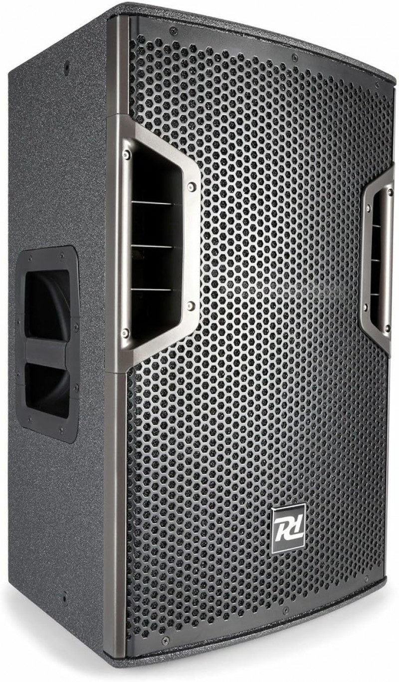 PA Soundsystem DJ-Box Set – Aktive PA-Anlage Komplettset 2.1 Set 2600 W mit Lautsprecher-Stativen Ka – 3