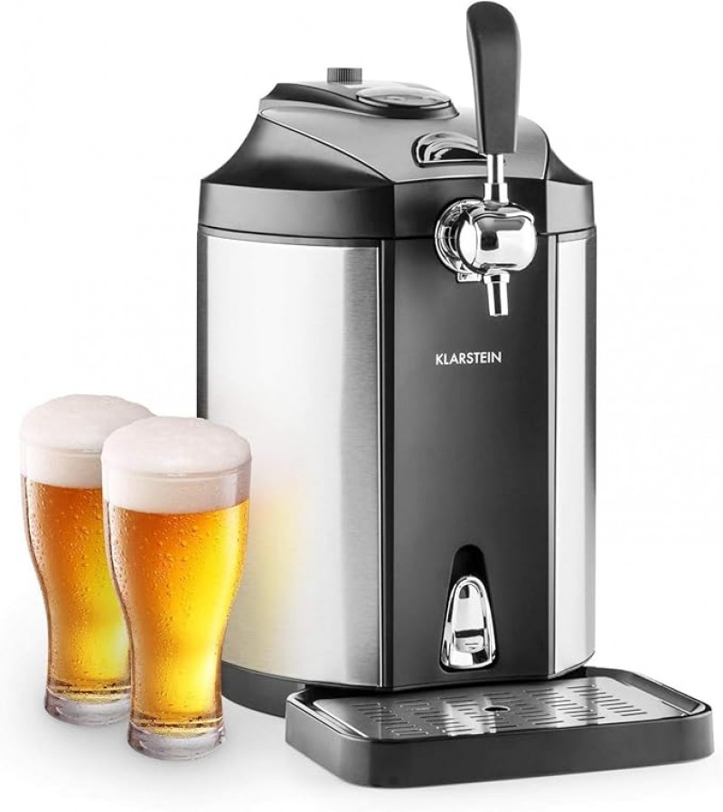 Universal-Bierzapfanlage mit integriertem Bierkühler Kühlung auf 2-12 °C Bierzapfanlage 5 Liter mit
