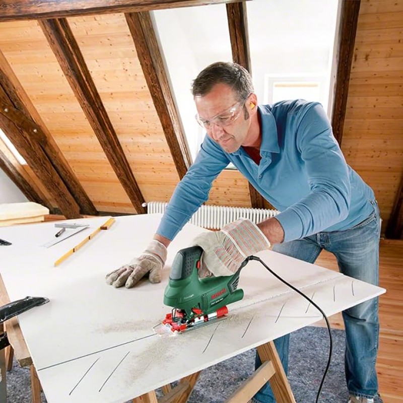 Stichsäge PST 900 PEL 620 Watt Schnitttiefe 90 mm beleuchtet im Kunststoffkoffer – Thumbnail 6
