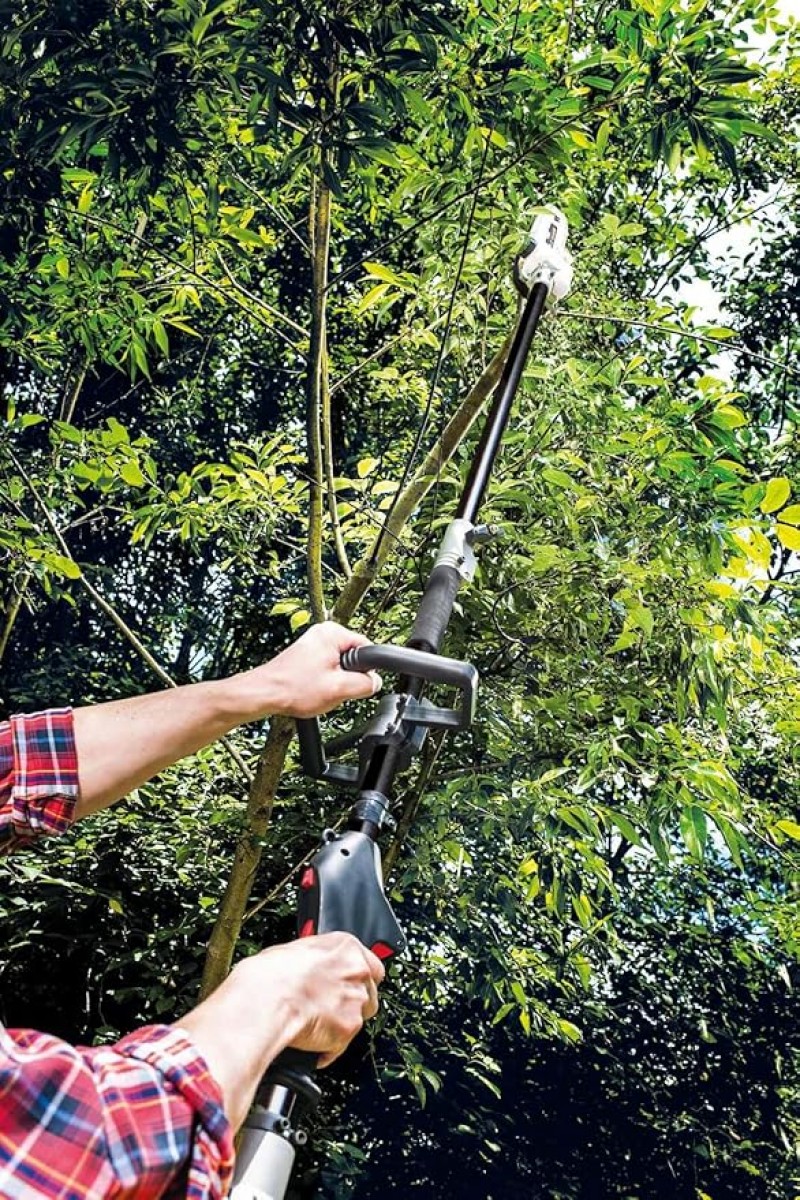 Benzin-Multigartengerät Rasentrimmer Freischneider Heckenschere Langastschneider Hochentaster Ketten – 2