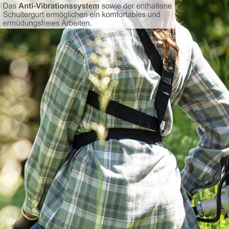 Benzin-Multigartengerät Rasentrimmer Freischneider Heckenschere Langastschneider Hochentaster Ketten – 3