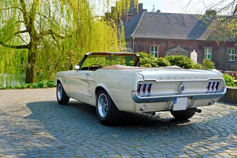 MUSTANG CABRIO V8 Oldtimer Bj. 1967 zum SELBERFAHREN. Perfektes Hochzeitsauto!  – 2